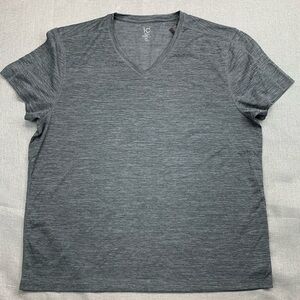ID Ideology Men's Birdseye Mesh V-Neck T-Shirt Size XXL